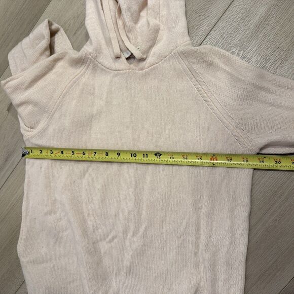 Vince Women Sweater Chiffon 100% Cashmere Hoodie Knit Pullover SMALL PETITE - Picture 7 of 8